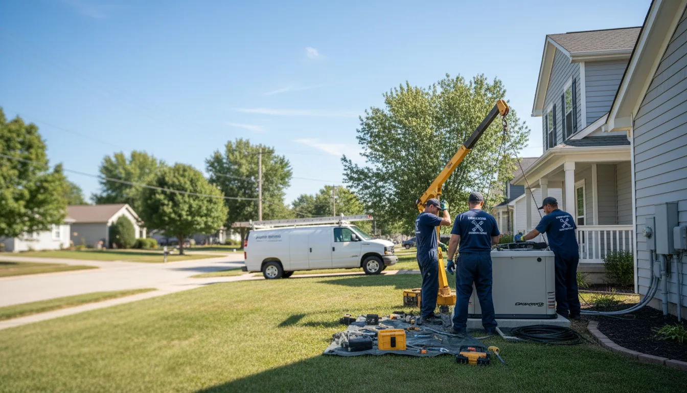 Generator Installation in Burnt Prairie, IL near me